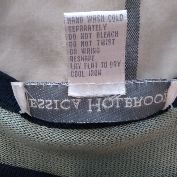 Jessica Holbrook Silk/cotton short sleeve sweater/blouse M - Picture 5 of 5